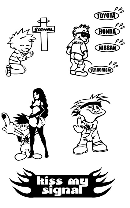 All Stickers Display