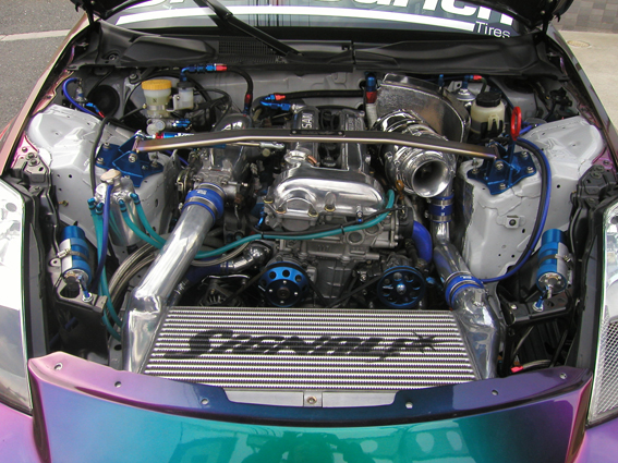 Z33 Engine Bay